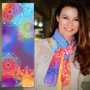 BRUSHED SILK OBLONG