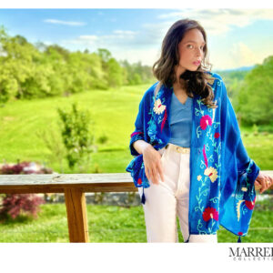 BRUSHED SILK SHAWL