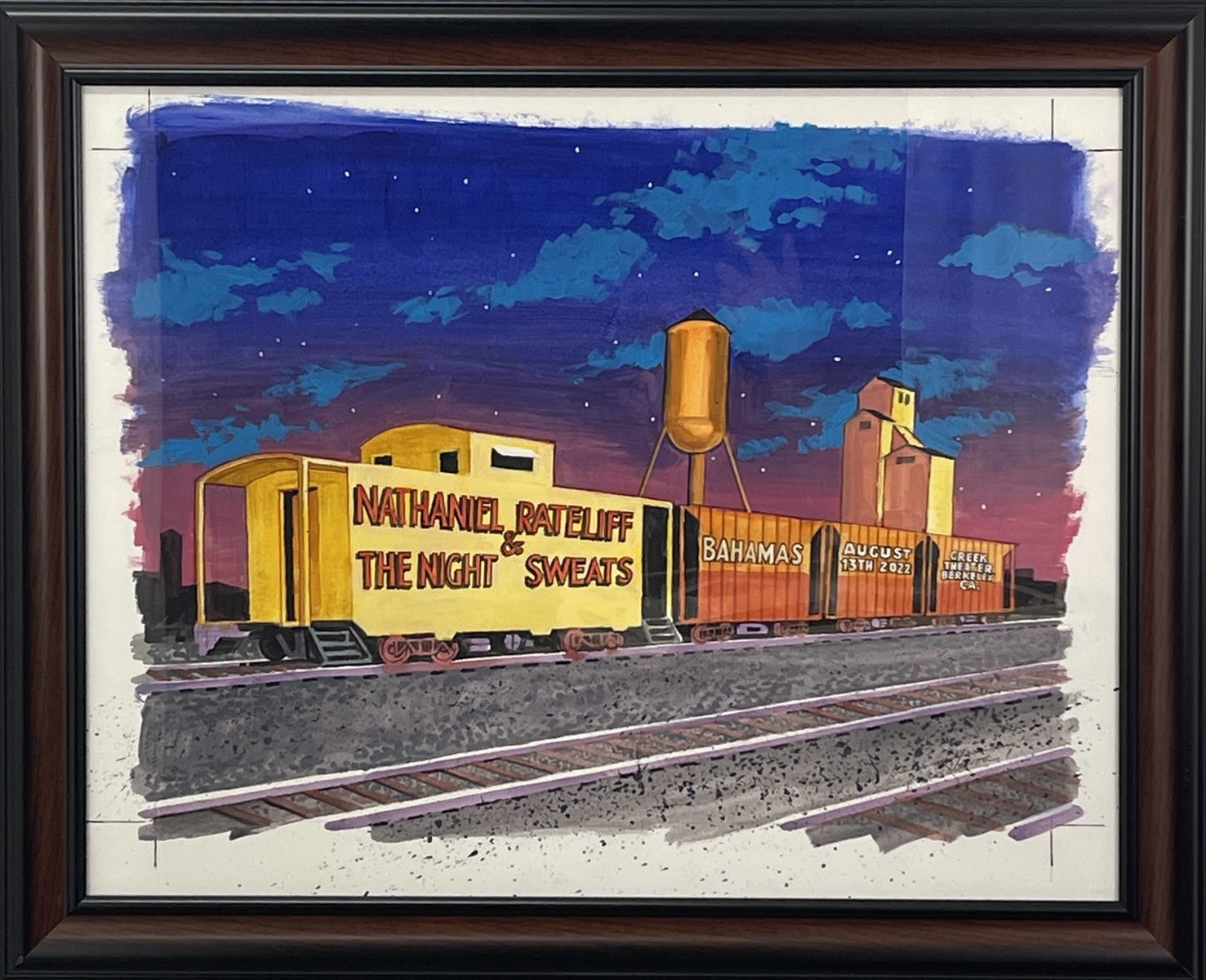 “NATHANIEL RATLIFF” ORIGINAL CONCERT POSTER