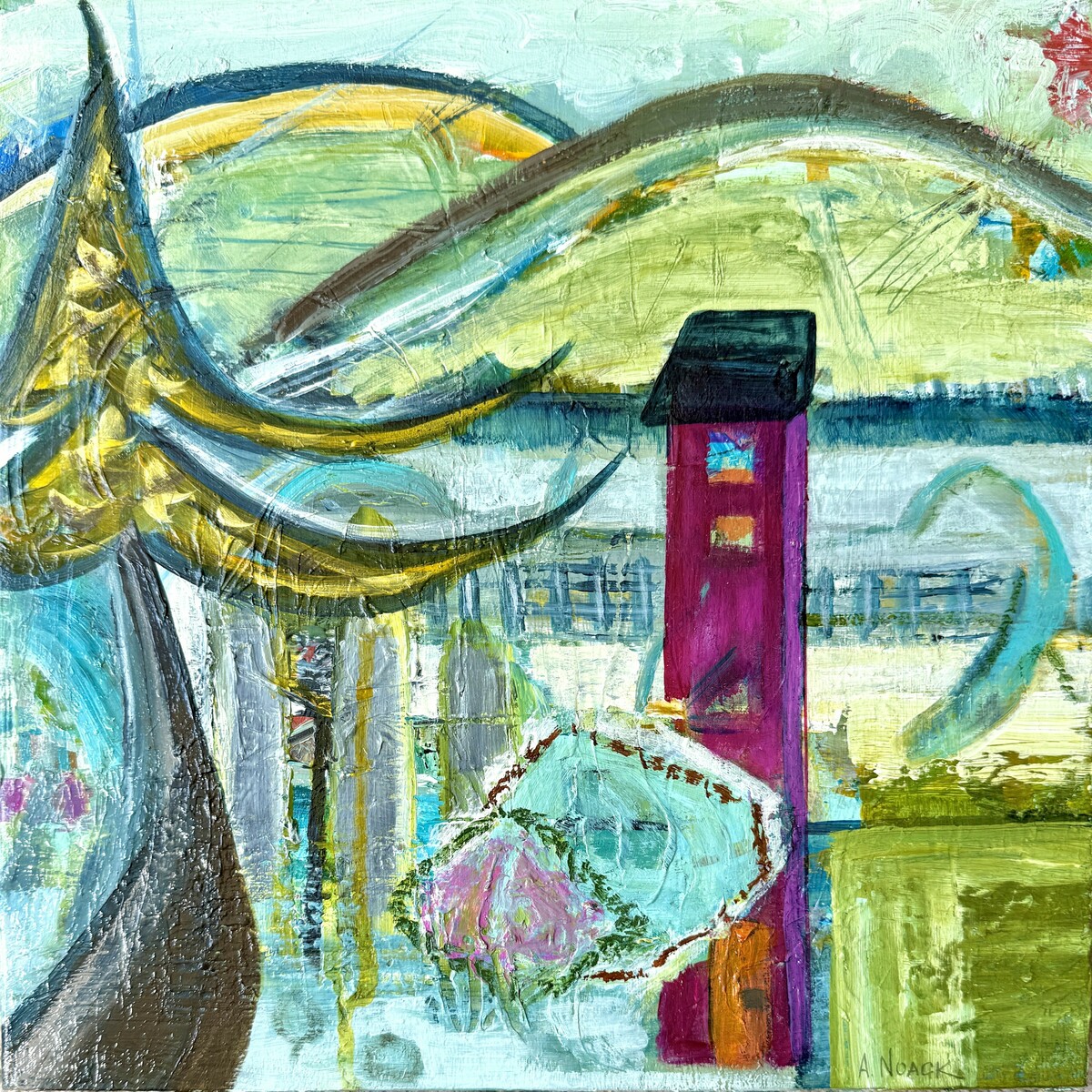 THE TALL PINK HOUSE