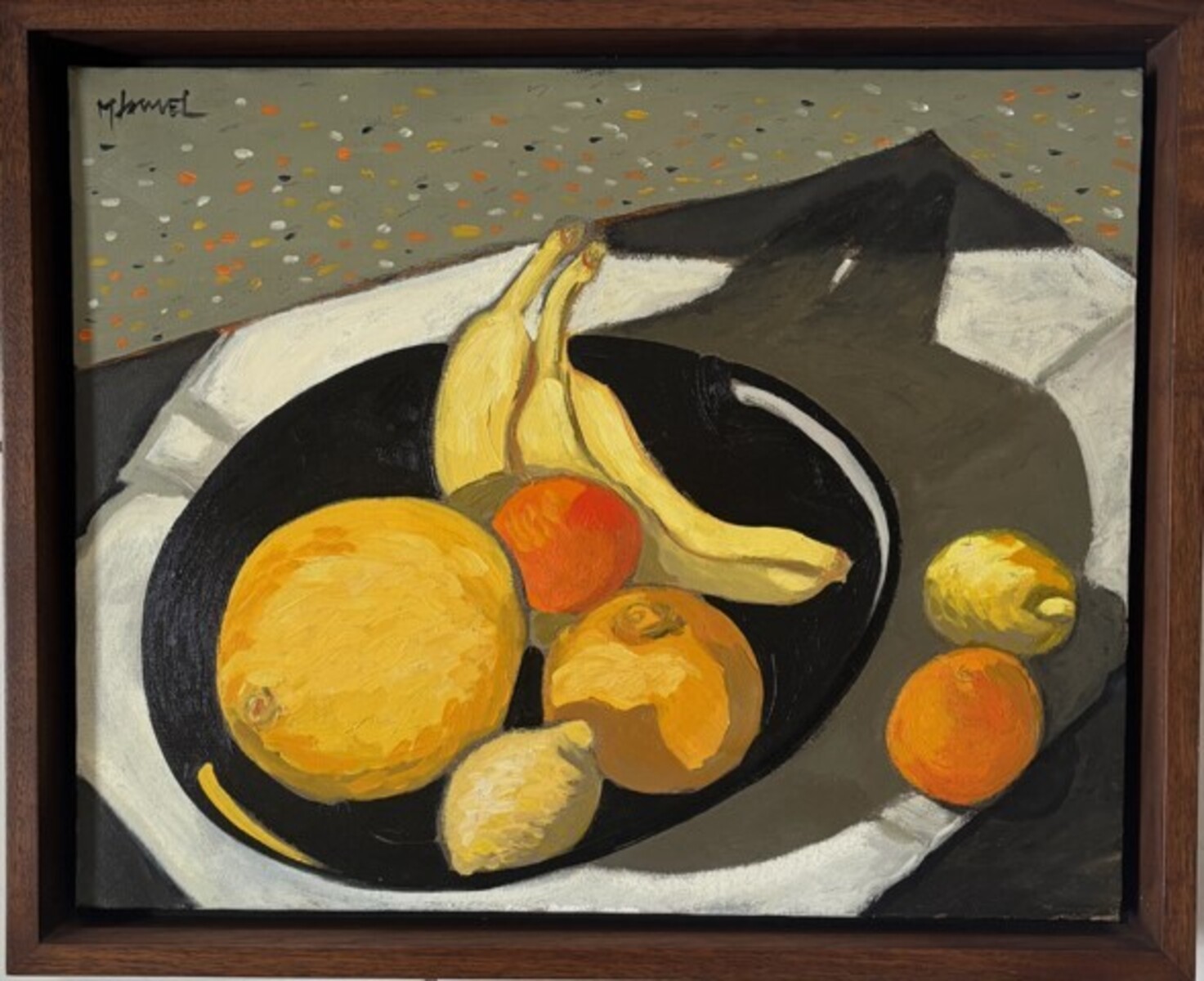 Citrus and Banana Still Life
