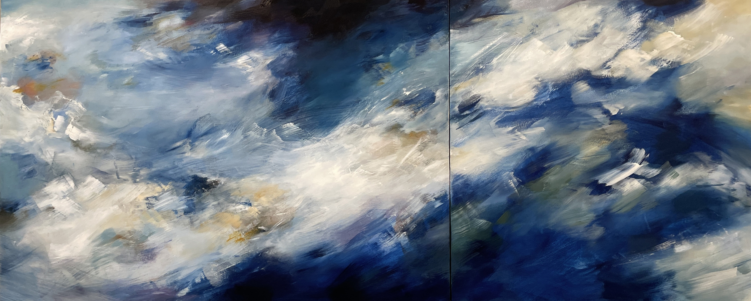 SKYWRITING SOUTHERN WINDS - DIPTYCH