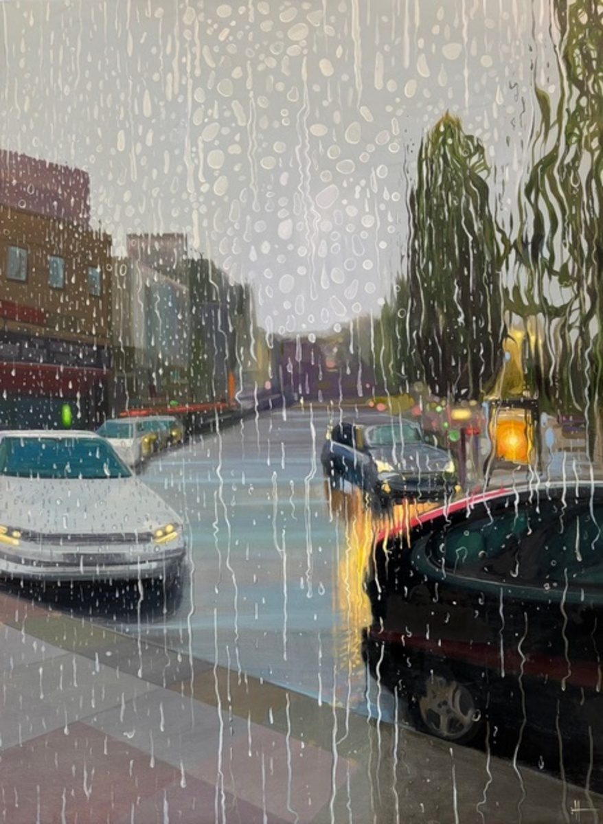 GREY DAY AT GALWAY - HELENE RESTORED