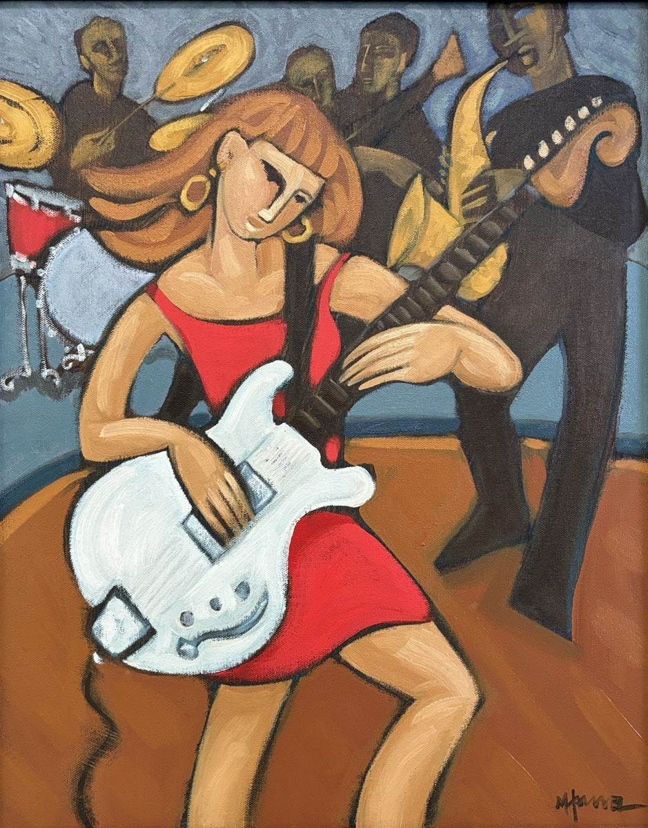 WHITE GUITAR