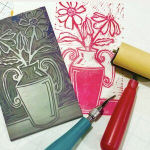 INTRO TO LINOLEUM BLOCK PRINTING WORKSHOP