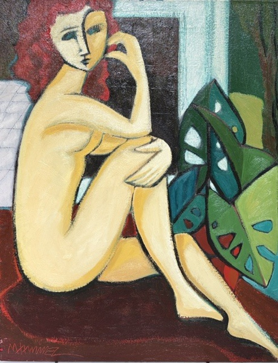 Yellow Nude ART IN BLOOM
