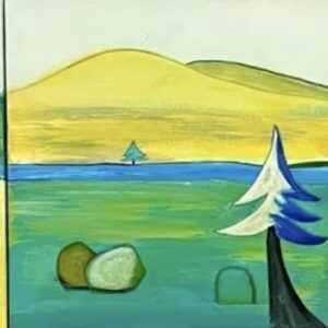 River Runs Through I, II, III (triptych)